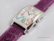 2021 New Franck Muller Long Island 952QZ Purple Leather Strap - Franck Muller 1-1 Copy Watch (2)_th.jpg